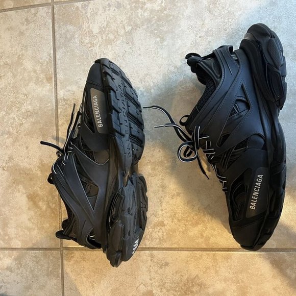 Size 10 - Balenciaga Track Triple Black